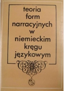 Teoria form narracyjnych w niemieckim kręgu językowym