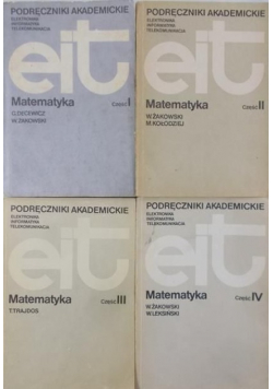 Matematyka Podręczniki Akademickie Tom I do IV