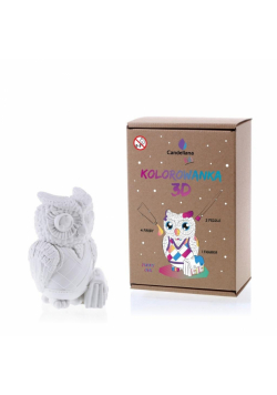 Figurka do pomalowania - Funny Owl