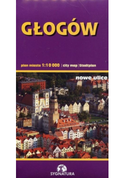 Głogów plan miasta 1:10 000