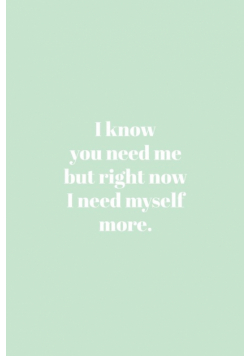 Mint Feelings Notebook