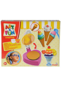Art & Fun Masa plastyczna - lody w rożku