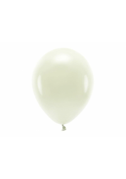 Balony Eco kremowe 30cm 10szt