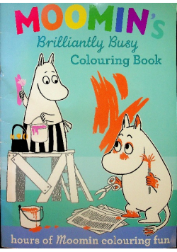 Moomins Brilliantly Busy Colouring Book