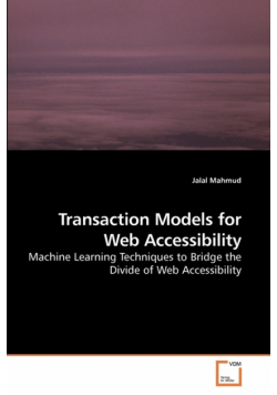 Transaction Models for Web Accessibility