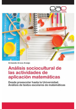 Análisis sociocultural de las actividades de aplicación matemáticas