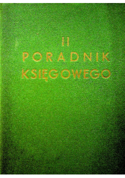 Poradnik księgowego 1936 r.