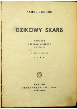 Dzikowy Skarb tom II 1947 r.