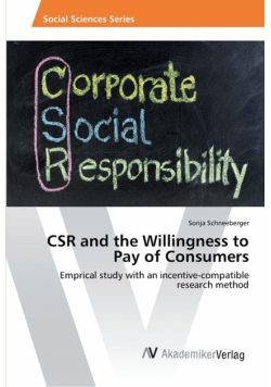 CSR and the Willingness to Pay of Consumers