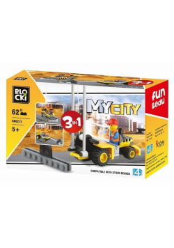Klocki Blocki MyCity 3w1 62 el
