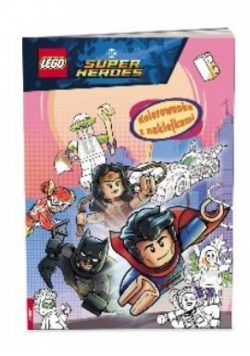LEGO DC Super Heroes. Kolorowanka z naklejkami