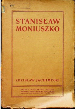 Stanisław Moniuszko 1921 r.