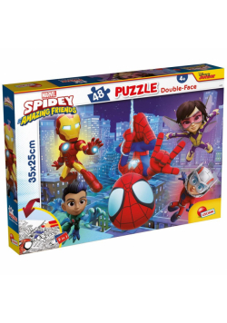 Puzzle dwustronne 48 Spidey