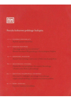 Poetyka kulturowa polskiego Szekspira