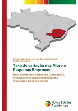 Taxa de variação das Micro e Pequenas Empresas