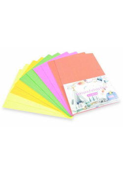 Tektura A4 falista fluo 10szt