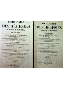 Encyclopedie theologique Tom 11 i 12 1847 r.