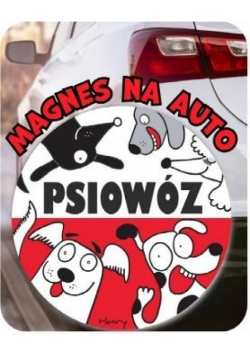 Magnes na auto PSIOWÓZ