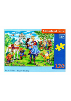 Puzzle 120 Snow White Happy Ending CASTOR