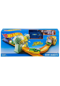 Hot Wheels Zestaw Tor Bank Bandits