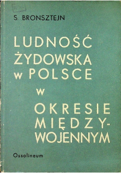 Ludność żydowska w Polsce w okresie międzywojennym