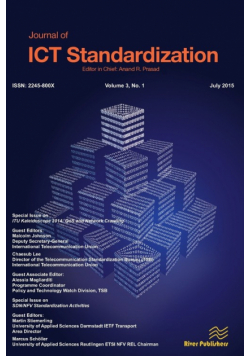 Journal Of Ict Standardization 3-1