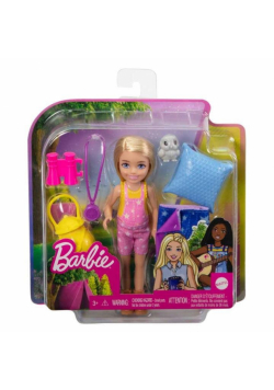 Barbie Kemping Chelsea Lalka + śpiwór