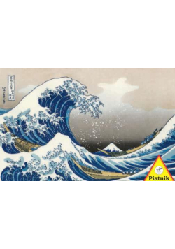 Puzzle 1000 - Hokusai, Wielka Fala PIATNIK