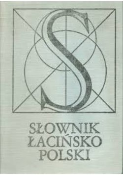 Słownik łacińsko polski