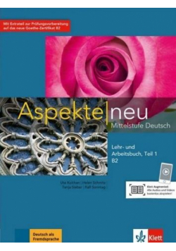 Aspekte Neu B2+ LB + AB Teil 1 + CD + online