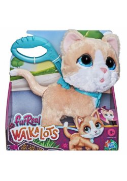 FurReal Walkalots. Duży kotek na smyczy