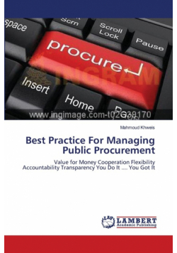 Best Practice For Managing Public Procurement