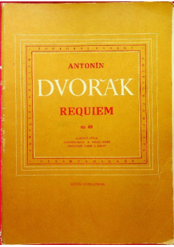 Dvorak Requiem op 89