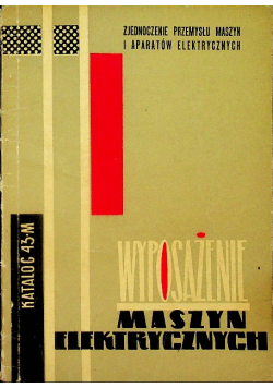 Wyposażenie maszyn elektrycznych