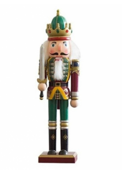 Dziadek do orzechów drewniany 31 cm 1401A