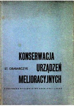 Konserwacja urządzeń melioracyjnych