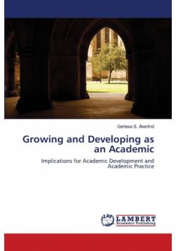 Growing and Developing as an Academic
