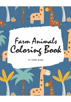 Farm Animals Coloring Book for Children (8x10 Coloring Book / Activity Book)