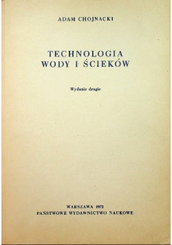 Technologia wody i ścieków