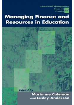 Managing Finance and Resources in Education