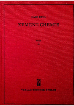 Zement chemie II