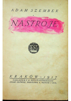 Nastroje 1917 r.