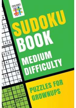 Sudoku Book Medium Difficulty Puzzles for Grownups