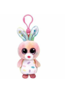 Beanie Boos Bubby - Wielobarwny Królik brelok