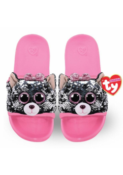 Ty Fashion cekinowe kapcie - Kot Kiki rozm.L