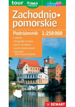 Mapa tur. - Zachodniopomorskie 1:250 000 plastik