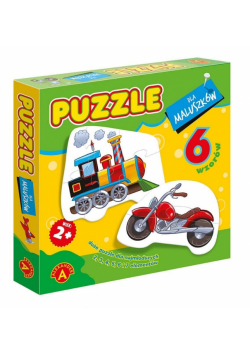 Puzzle dla maluszków Lokomotywa ALEX