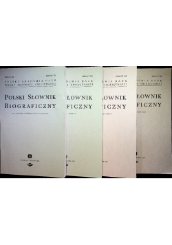 Polski Słownik Biograficzny Tom XLI Zeszyt 1 do 4