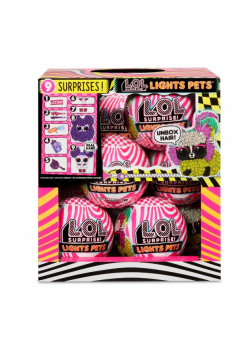 LOL Surprise Lights Pets Asst in PDQ (12szt)