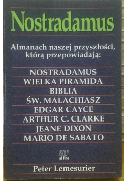 Nostradamus Almanach naszej przyszłości